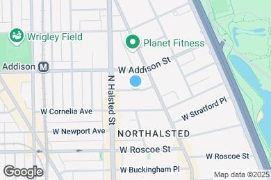Map image of the property - 714 W Brompton Ave