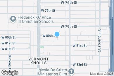 Map image of the property - 850 W 80th St