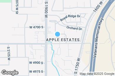 Map image of the property - 4777 S 1800 W