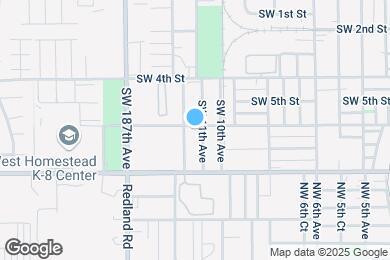 Map image of the property - 1082 NW 6th Ter
