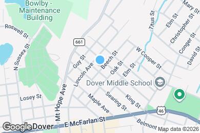 Map image of the property - 53 Beech St