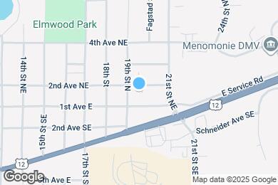 Map image of the property - 1908 2nd Ave NE