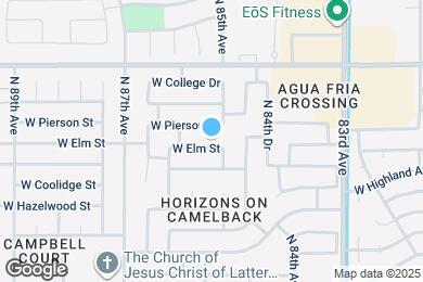 Map image of the property - 8516 W Elm St