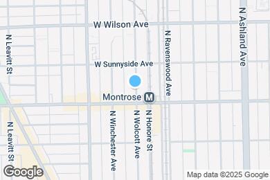 Map image of the property - 4420 N Wolcott
