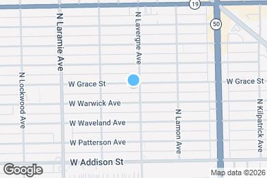Map image of the property - 5007 W Grace St