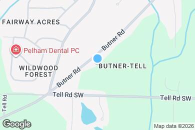 Map image of the property - 2628 Butner Rd