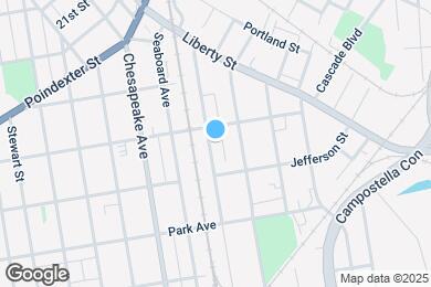 Map image of the property - 1215 Commerce Ave