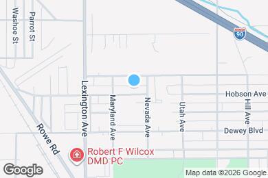 Map image of the property - 721 Hobson Ave