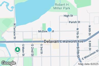 Map image of the property - 122 N 4th St