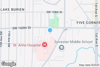 Map image of the property - 523 SW 160th St