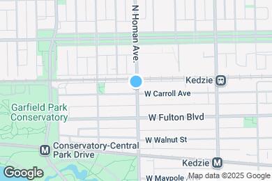 Map image of the property - 340 S Homan Ave