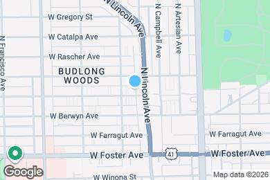 Map image of the property - 2540 W Summerdale Ave