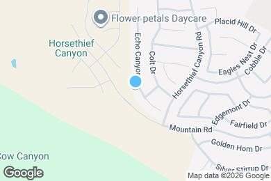Map image of the property - 27451 Echo Canyon Ct