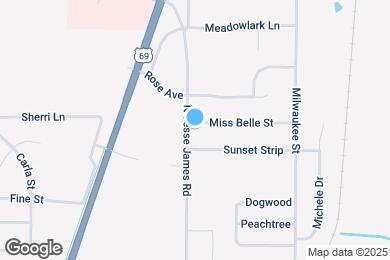 Map image of the property - 1023 Miss Belle St