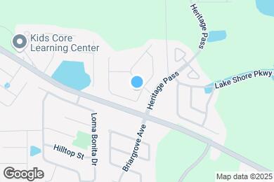 Map image of the property - 1317 Pine Ridge Dr