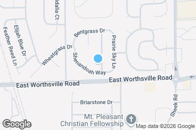 Map image of the property - 2046 Morning Light Ln