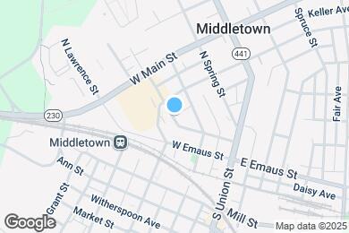 Map image of the property - 163 Nissley St