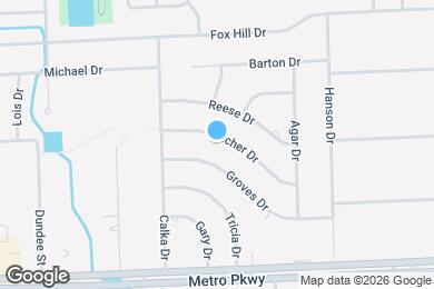 Map image of the property - 2928 Belcher Dr