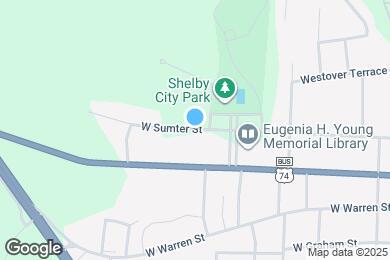 Map image of the property - 914 W Sumter St