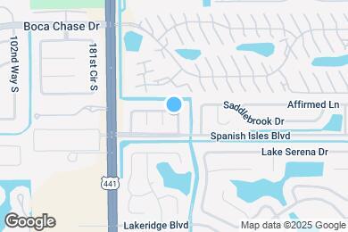 Map image of the property - 9842 Spanish Isles Dr