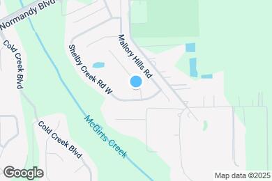 Map image of the property - 2522 Paris Mill Rd