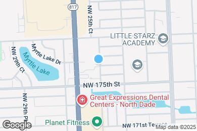 Map image of the property - 17602 NW 25th Ave