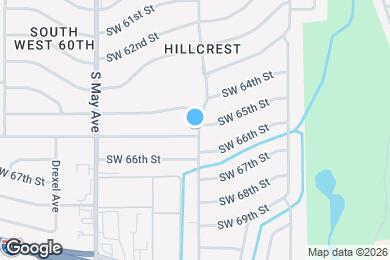 Map image of the property - 2701 SW 65th St