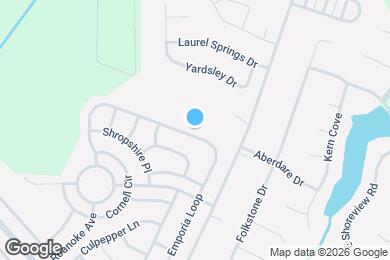 Map image of the property - 313 Emporia Loop