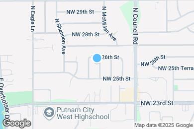 Map image of the property - 2621 N Grant Ave