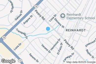 Map image of the property - 1319 El Patio Dr
