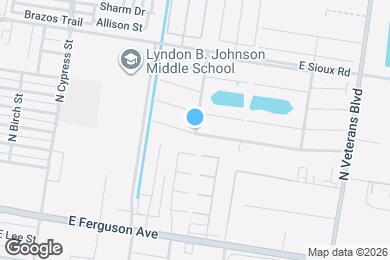 Map image of the property - 101 E. Tropic Start Building #F-3