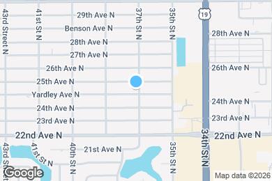 Map image of the property - 2444 37th St N
