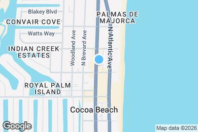 Map image of the property - 117 N Orlando Ave