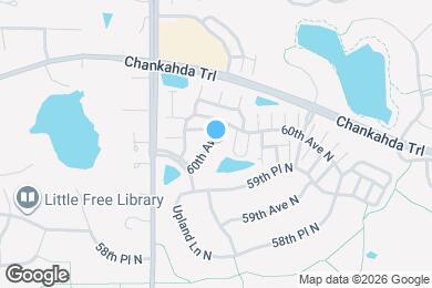 Map image of the property - 15645 60th Ave N