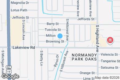 Map image of the property - 1372 Browning St