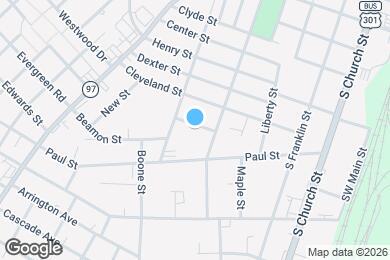 Map image of the property - 513 Mullins St