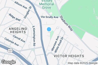 Map image of the property - 1011-1013 Everett St