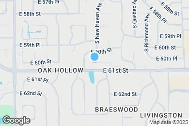 Map image of the property - 3908 E 60th Pl