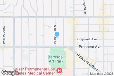Map image of the property - 1734 N Berendo St
