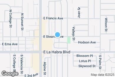 Map image of the property - 1340 E Stearns Ave