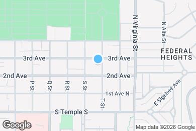 Map image of the property - 125 T St