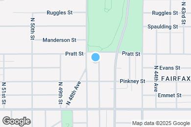 Map image of the property - 3536 N 47th Ave