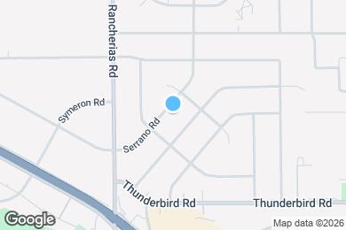 Map image of the property - 20217 Serrano Rd