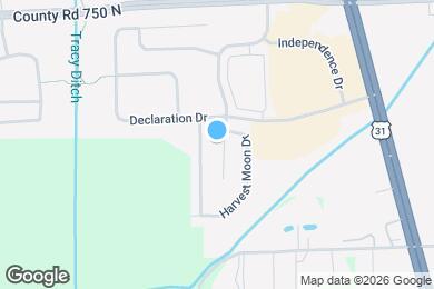 Map image of the property - 2332 Providence Ct