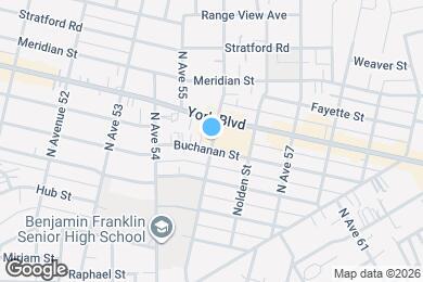 Map image of the property - 1005 N Ave 56