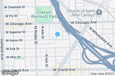 Map image of the property - 1242 W Huron St