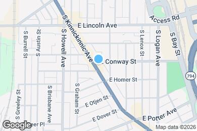 Map image of the property - Dwell Bay View