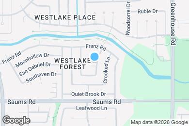 Map image of the property - 19402 San Gabriel Dr