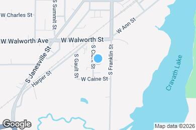 Map image of the property - 551 S Clark St