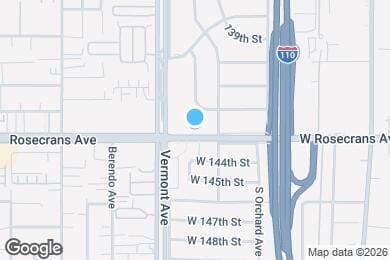 Map image of the property - 835 W Rosecrans